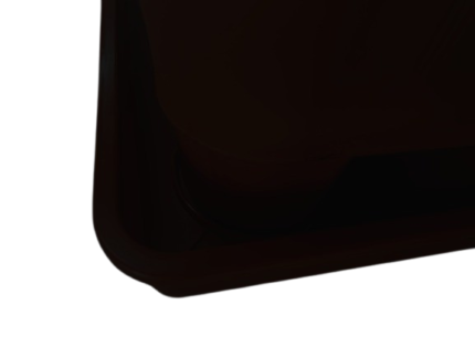 Plato Para Macetero cuadrado PC30de Color Negro