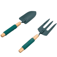 Kit de Herramientas de Jardín 2 Piezas Verdes