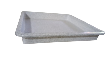 Plato Para Macetero cuadrado PC10 de Color Marmol