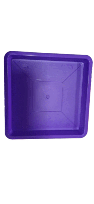 Plato Para Macetero cuadrado PC15 de Color Lavanda