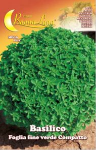 Semillas De Albahaca Hoja Fina Verde Compacta