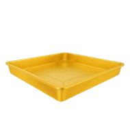 Plato Para Macetero cuadrado PC10 de Color Dorado - Imagen 2