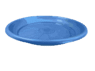 Plato Para Macetero Redondo P19 de Color Verde Azul Pastel - Imagen 2