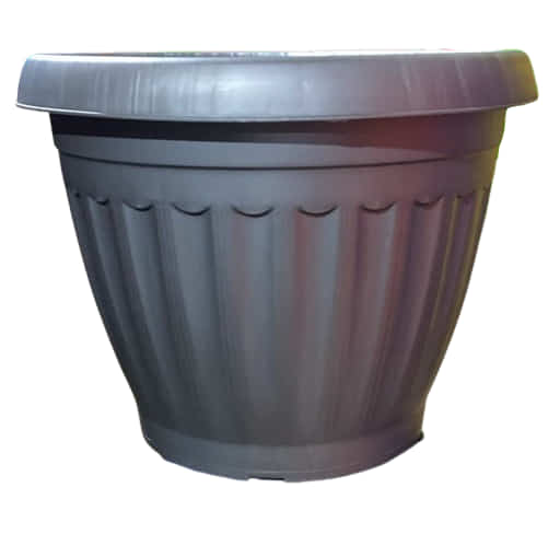 Macetero M15 Plateado