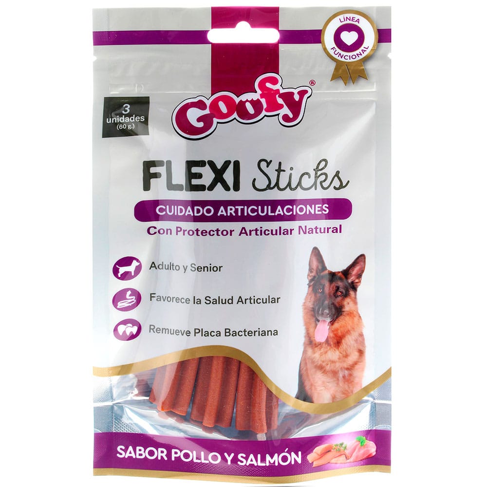Snack Cuidado Articular Flexi Sticks Goofy para Perros