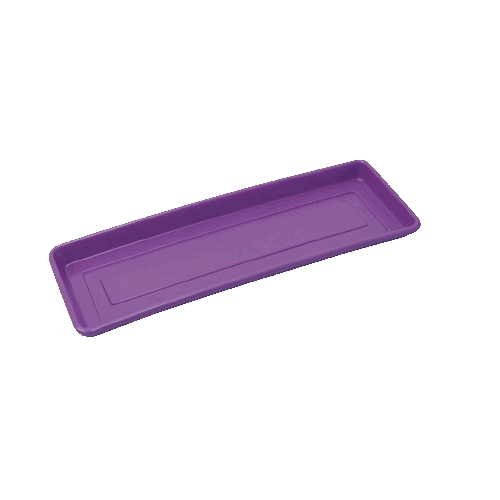 Plato Para Macetero cuadrado PC10 de Color Morado
