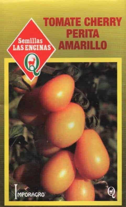 Semillas de Tomate Cherry Perita Amarillo