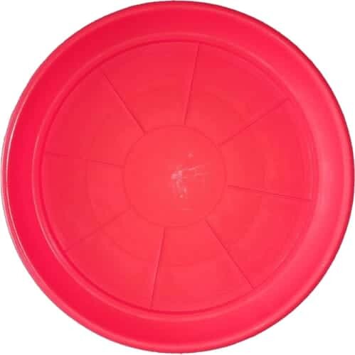 Plato Para Macetero Redondo P15 Color Rojo