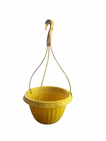 Macetero Colgante C20 Amarillo