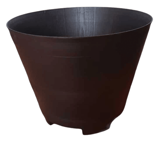 Macetero Modelo Barril Café 40 Cm