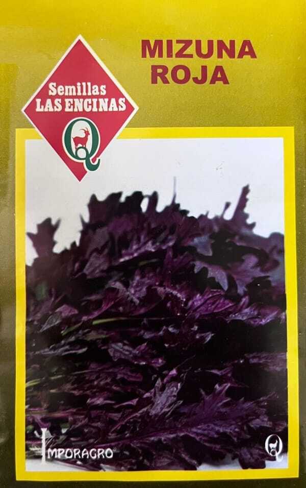 Semillas de Mizuna Roja
