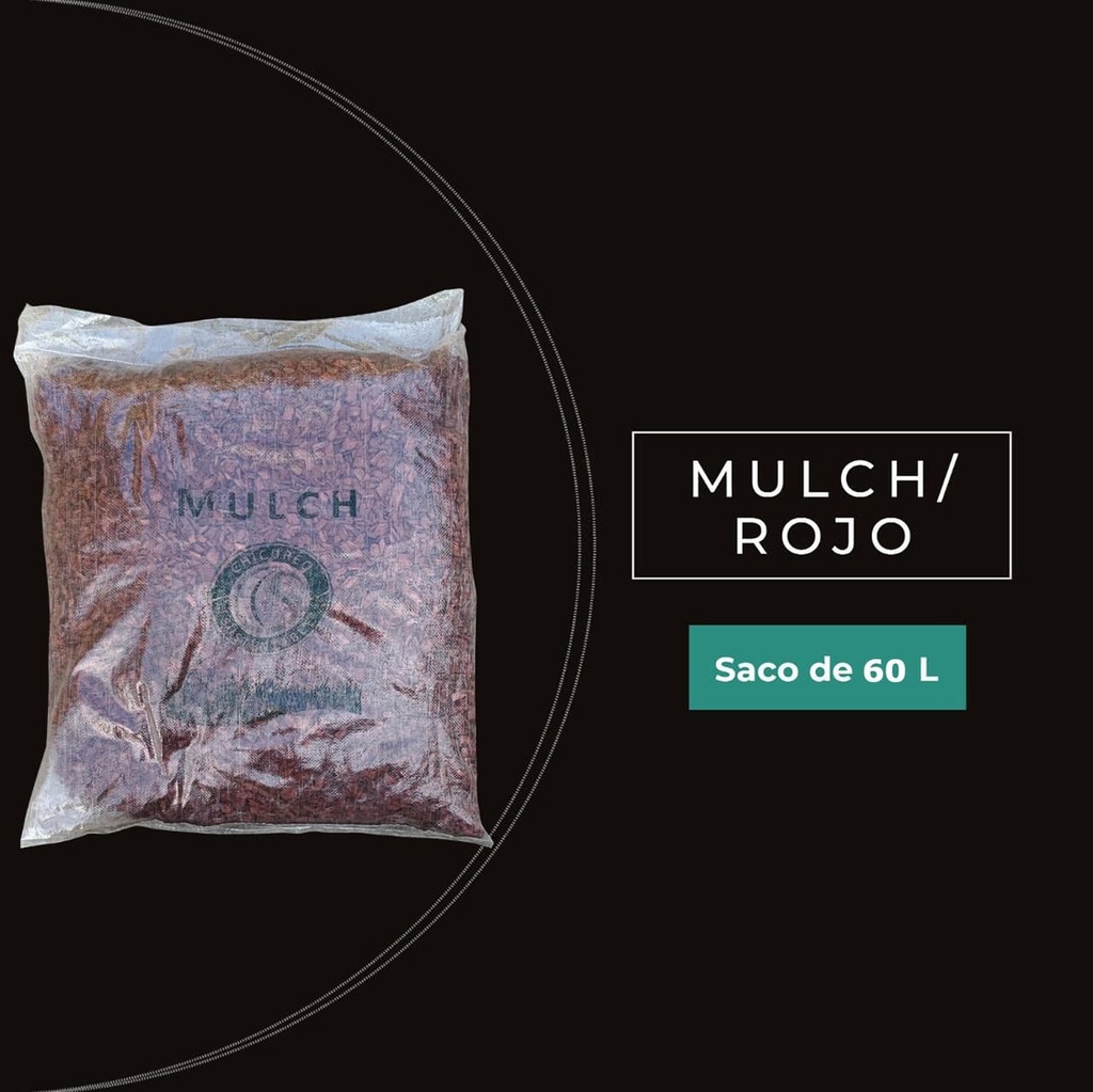 Mulch Rojo 10 Lts