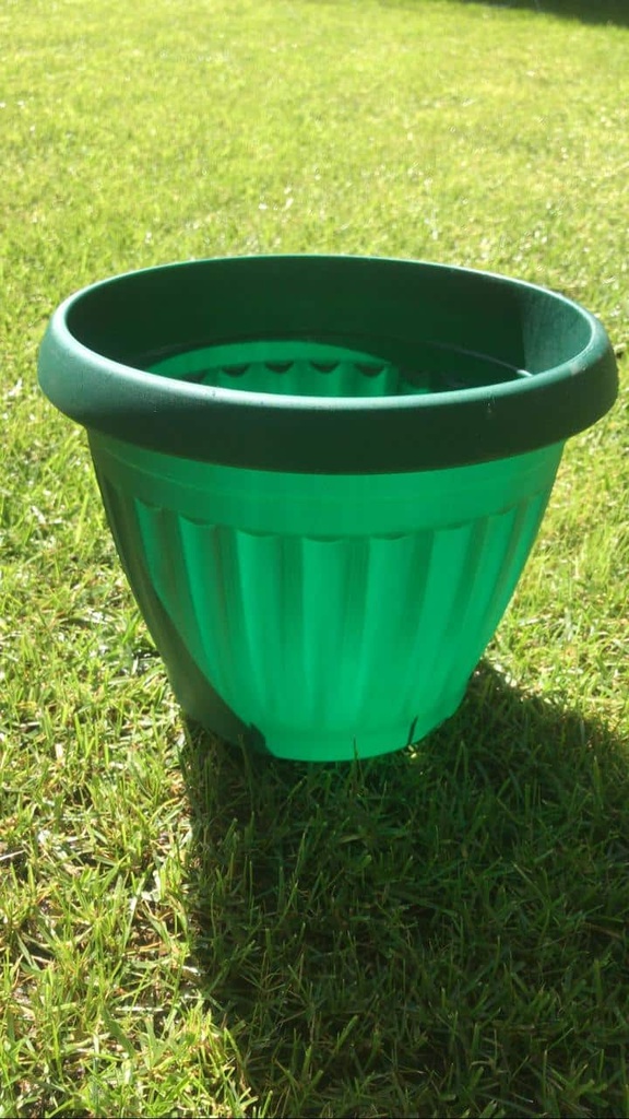 Macetero Verde Oscuro M28 28x23 cm