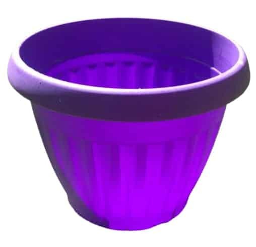 Macetero M8 redondo color Morado