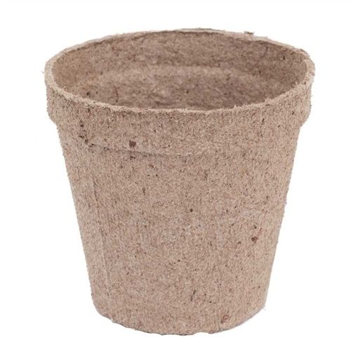 Macetero Biodegradable de Turba y Celulosa Jiffy pot de 431 cc