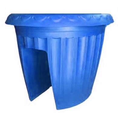 Macetero Para Baranda Color Azul