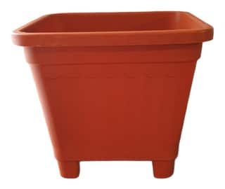 Macetero Cuadrado Terracota 8 Cm