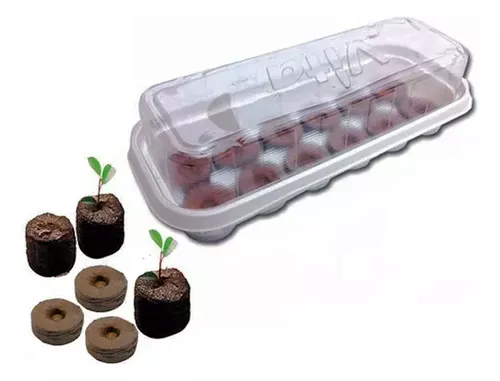 Mini invernadero con Discos Jiffy Peat Pellet 12 - Imagen 4