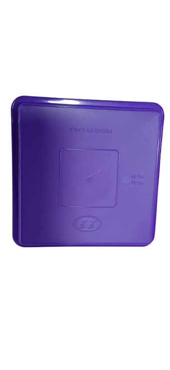 Plato Para Macetero cuadrado PC22 de Color Morado - Imagen 3