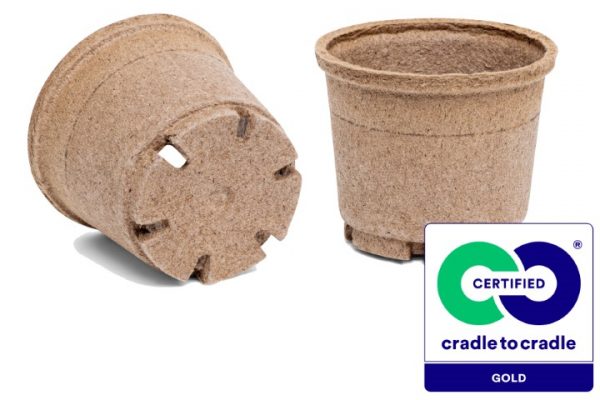 Macetero Biodegradable de Turba y Celulosa Jiffy pot de 431 cc - Imagen 8