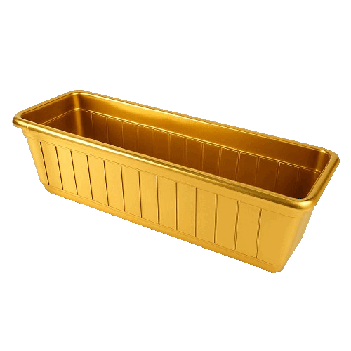 Jardinera de 60 cm Color Dorado
