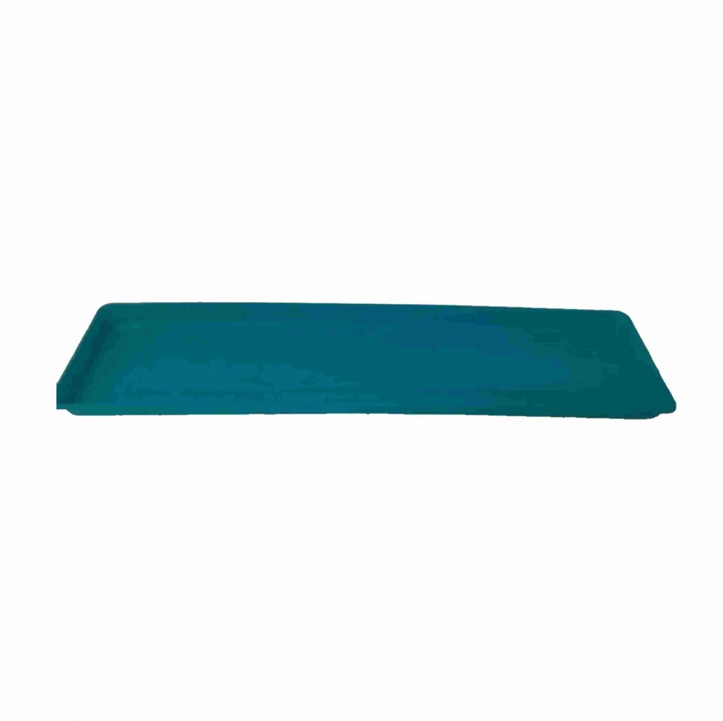 Plato Para Jardinera de Reja 45 Color Turquesa