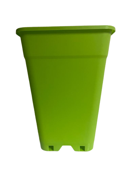 Macetero Rectangular 18x24.5cm Color Verde