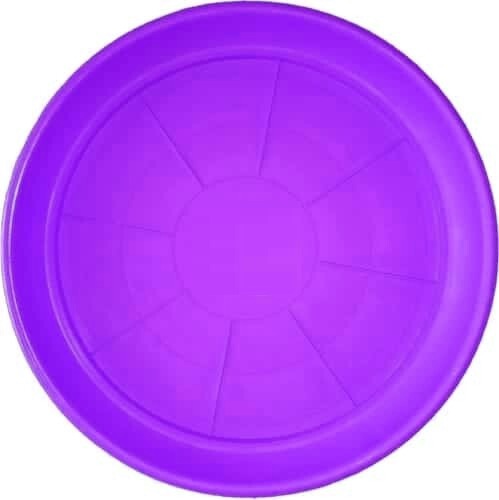 Plato Para Macetero Redondo P42  Color Lavanda