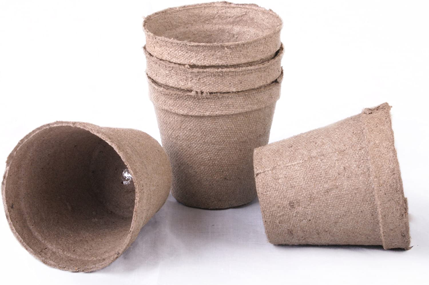 Macetero Biodegradable de Turba y Celulosa Jiffy pot de 431 cc - Imagen 2