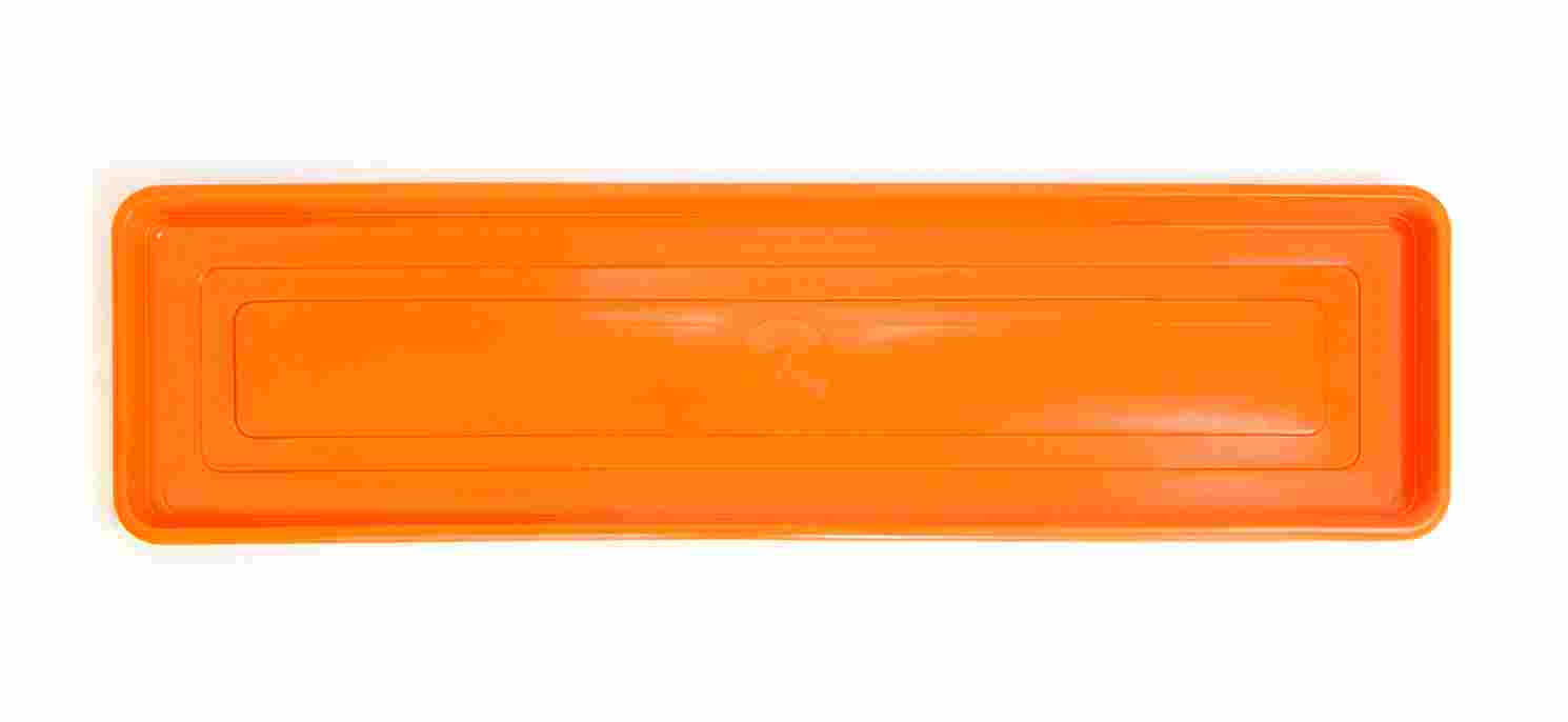 Plato Para Jardinera PJR-45 Color Naranjo