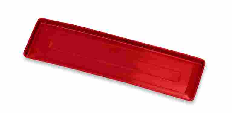 Plato Para Jardinera PJR-35 Color Rojo