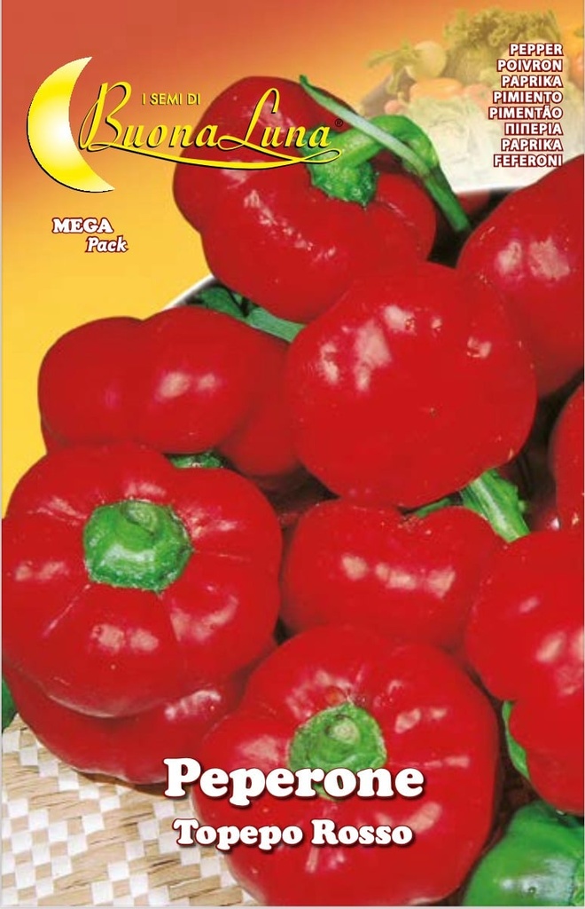 Semillas De Pimentón Topepo Rojo